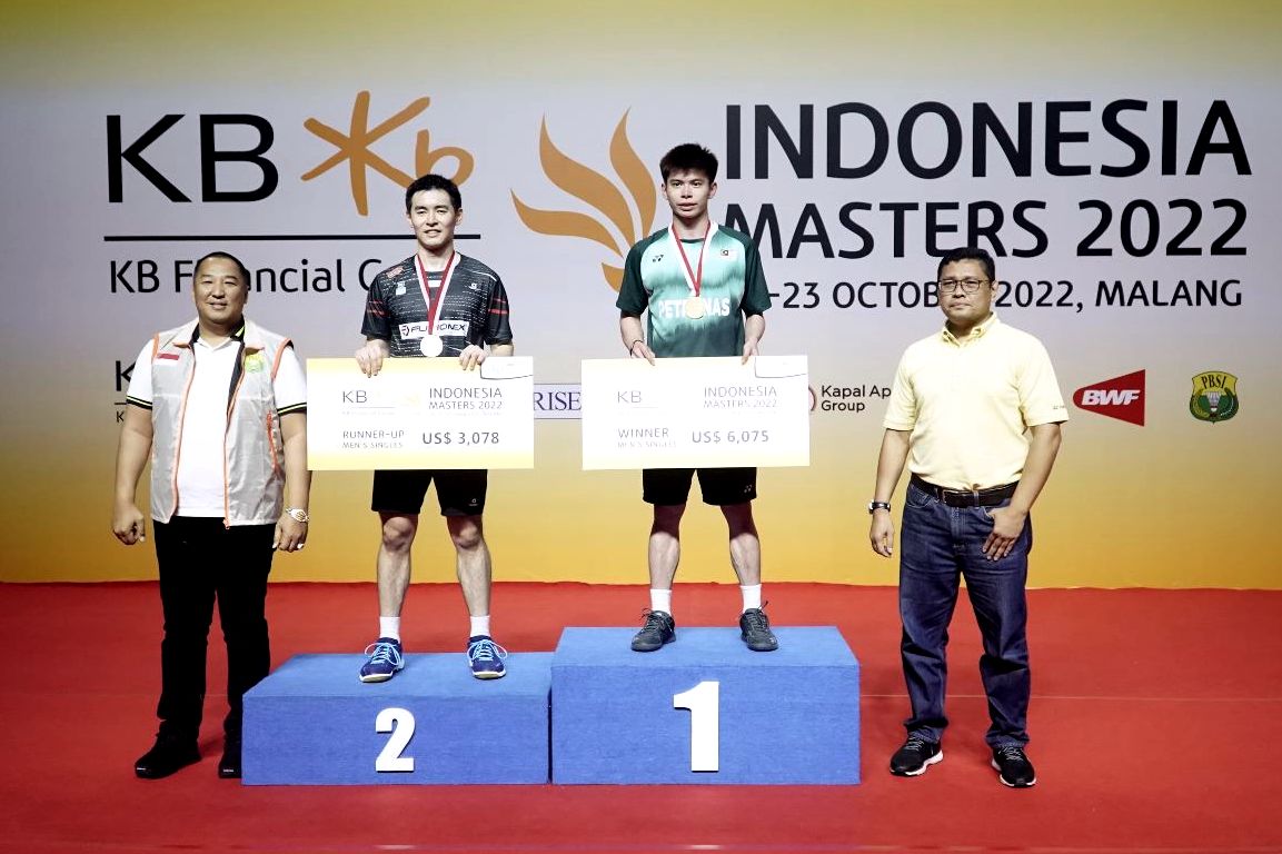 羽毛球——印尼大师赛：刘雨辰/欧烜屹晋级八强