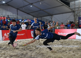 【户外羽球】女队1胜1负遭淘汰 马男队四强斗中国