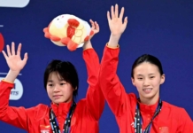 【跳水世界杯】全红婵三站皆亚军 陈芋汐称霸女10米台