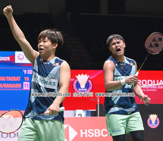 【羽球】伟钦凯兴表现回勇 彭伟信暂不拆对