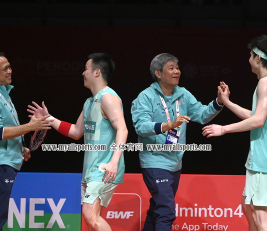 【亚洲羽赛】谢苏再冲冠军 彭伟信:卫冕之路不易