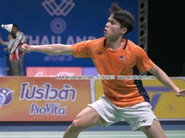 【瑞士羽赛】2局不敌塔伦 贺首维无缘8强