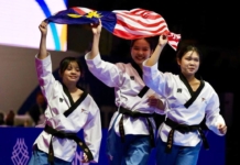 【东运会】跆拳道女团 贡献大马次金