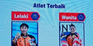 【东运会】丘浩延陈昌敏夺最佳运动员 大马获231面奖牌