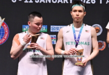 【大马羽赛】决赛3局不敌徐金 谢苏承诺延续势头