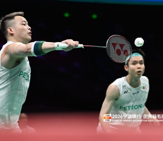 【亚洲羽赛】3局遭韩流淘汰 谢苏卫冕失利