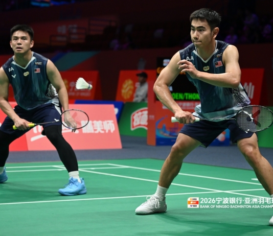 【亚洲羽赛】贺首维3局败北 飞丁郑万首圈落马