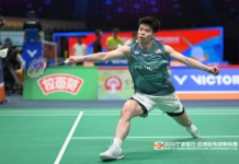 【亚洲羽赛】两局不敌约纳登 梁峻豪首圈出局