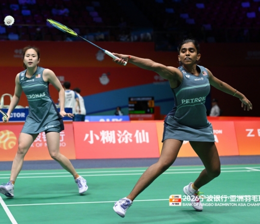 【亚洲羽赛】8强不敌中国 康乐蒂娜无缘奖牌