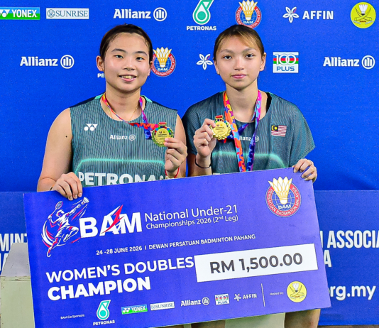 【全国U21羽赛】余善资女单封后 安琪拉王馨渝登顶