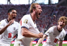 【世界杯】凯恩双响救主 英格兰逆转民主刚果