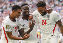 【世界杯】萨卡戴帽姆巴佩双响 英格兰6-4法国