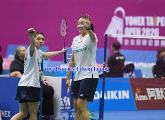 【台北羽赛】偕峰钦乐蒂晋8强 子瑜安琪拉刮冷风