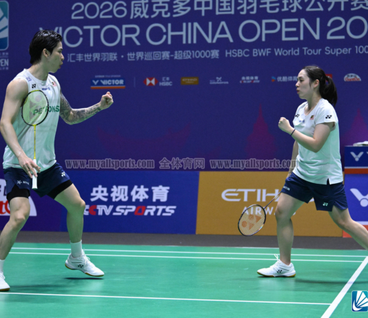 【中国羽赛】16强挑战次号种子 堂杰依文取首胜