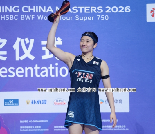 【中国大师赛】日本女双第5冠 安洗莹写3连霸